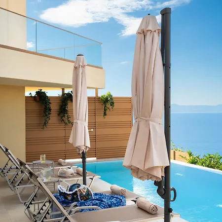 公寓 Belsodi - 3bedroom Sea Views And Heated Pool 干尼亞